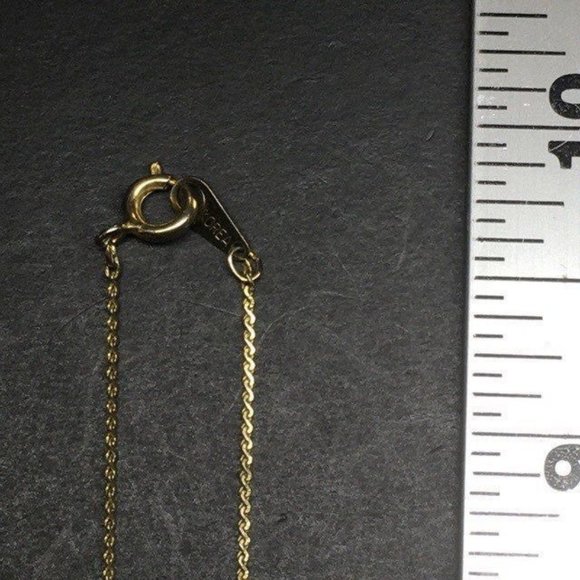 Orange Seashell Pendant Necklace Gold Edge Chain Brown Swirl Retro BoHo Beach - Picture 7 of 7